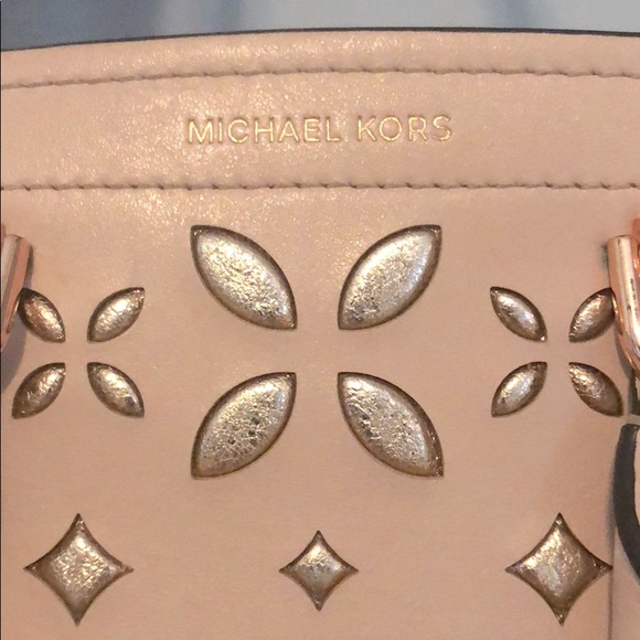 Pink Michael Kors Crossbody Satchel Bag - Picture 3 of 4